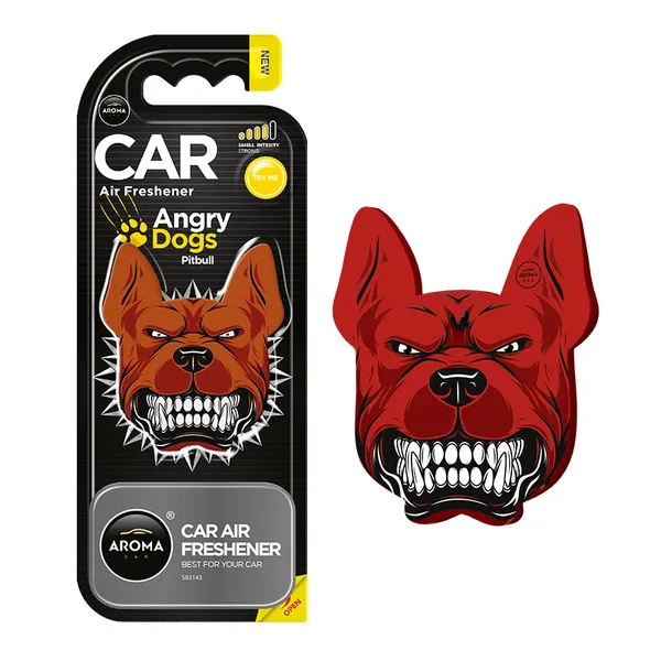 AROMA POLYMER ANGRY DOG BLACK — AROMA | TOMOBILE MDG