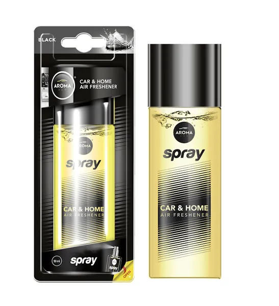 AROMA SPRAY Black 50ml — AROMA | TOMOBILE MDG