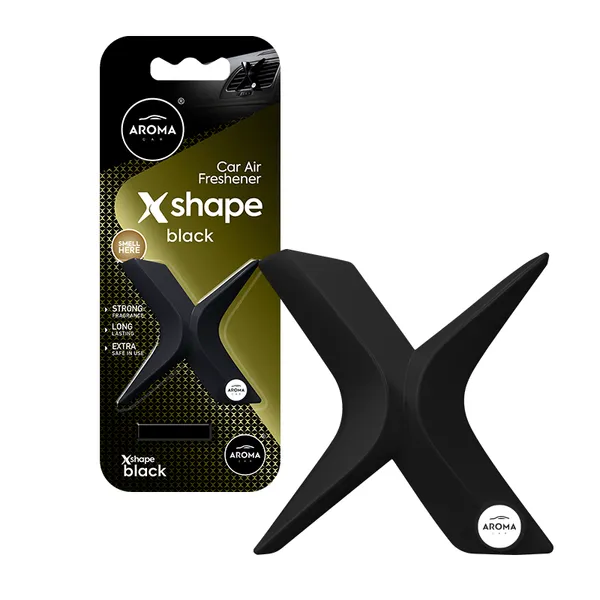 AROMA POLYMER X shape Black PCB12 — AROMA | TOMOBILE MDG
