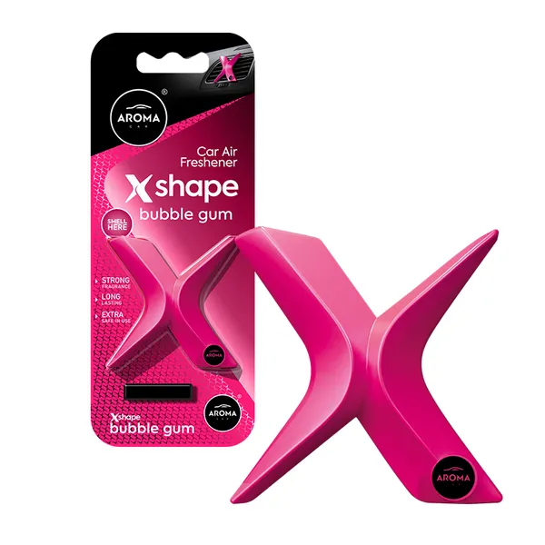 AROMA POLYMER X shape BUBBLE-GUM — AROMA | TOMOBILE MDG