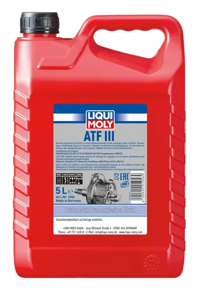 ATF III 5L (9522) — LIQUI MOLY | TOMOBILE MDG