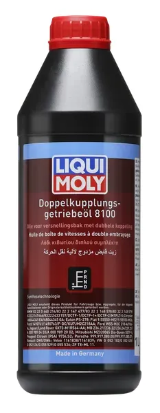 Huile pour Boite bouble embrayage 8100 VW-AUDI 1L — LIQUI MOLY | TOMOBILE MDG