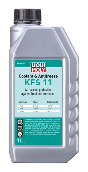 LIQUIDE REFROID.RAF11PLUS 1L Concentré 1:2 (Bleu) — LIQUI MOLY | TOMOBILE MDG