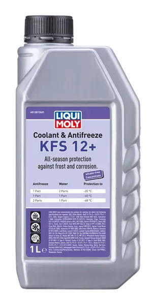 LIQUIDE REFROID .RAF12 Concentré (rouge) 1L 1:2 — LIQUI MOLY | TOMOBILE MDG