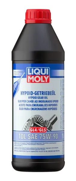 HUILE DE BOITE DE VITESSE TDL - 75W90 1L - HD — LIQUI MOLY | TOMOBILE MDG