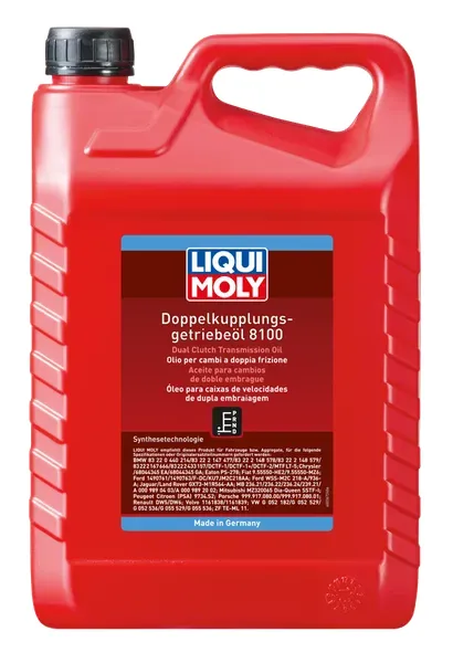 Huile pour boite double embrayage 8100 VW-AUDI 5L — LIQUI MOLY | TOMOBILE MDG