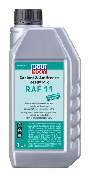 LIQUIDE REFROID. Pret a l emploi RAF11PLUS (bleu) 1L — LIQUI MOLY | TOMOBILE MDG