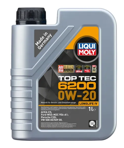 TOP TEC 6200 0W20 1L — LIQUI MOLY | TOMOBILE MDG