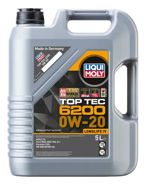 TOP TEC 6200 0W20 5L — LIQUI MOLY | TOMOBILE MDG