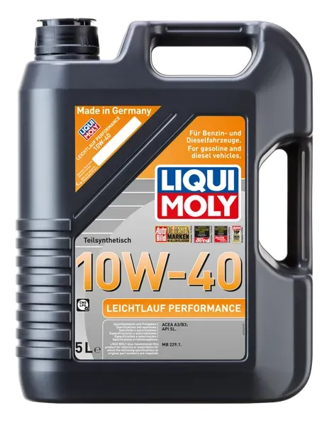 LEICHTLAUF PERFORMANCE Anti-friction 10W40 5L — LIQUI MOLY | TOMOBILE MDG