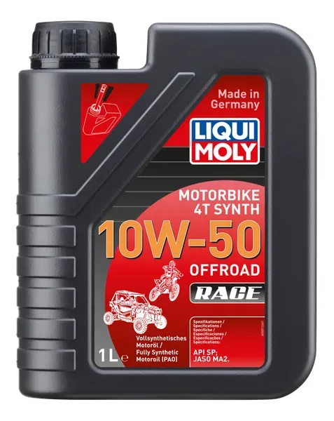 MOTORBIKE 4T 10W50 OFF-ROAD 1 L 100% — LIQUI MOLY | TOMOBILE MDG