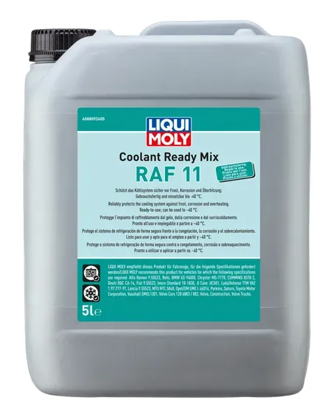 LIQUIDE REFROID. Pret a l emploi RAF11PLUS (bleu) 5L — LIQUI MOLY | TOMOBILE MDG