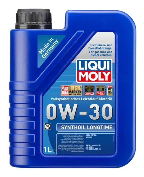 SYNTHETIC LONGTIME 0W30 1L — LIQUI MOLY | TOMOBILE MDG