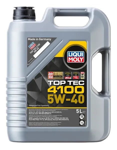 TOP TEC 4100 5W40 5L — LIQUI MOLY | TOMOBILE MDG