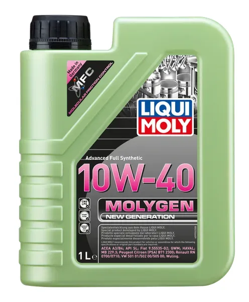 MOLYGEN 10W40 SYNTHESE 1 L — LIQUI MOLY | TOMOBILE MDG