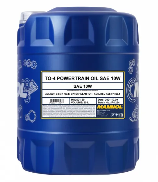 MN SAE10W TO-4 20L — MANNOL | TOMOBILE MDG