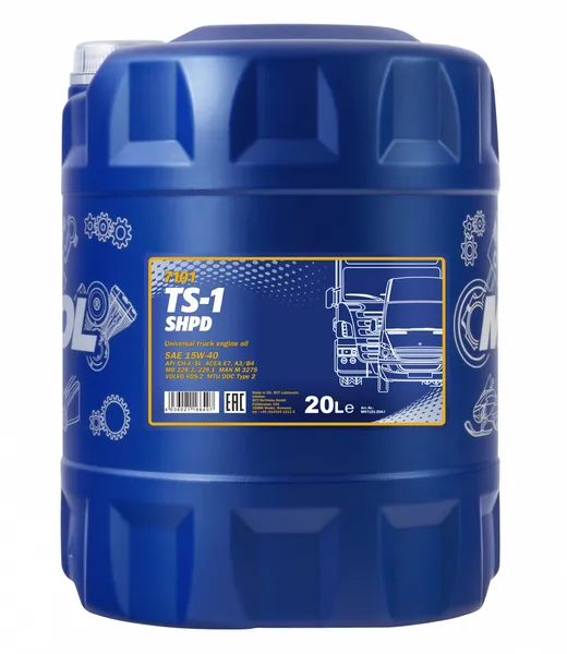 MN 15W40 TS-1 20L — MANNOL | TOMOBILE MDG