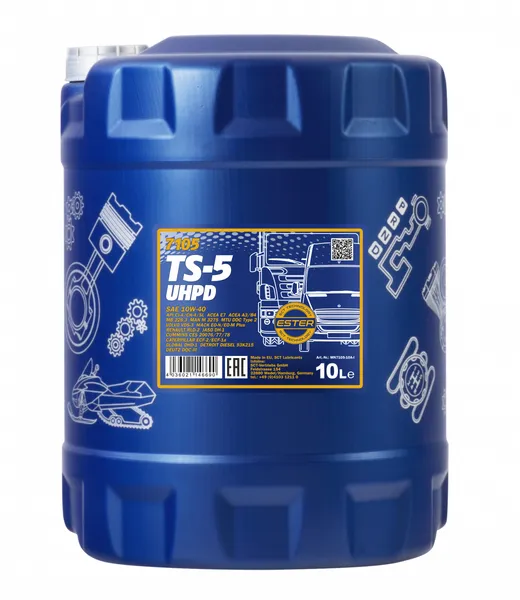 MN 10W40 TECHNO-SYNTHESE USHPD TS-5 10L — MANNOL | TOMOBILE MDG