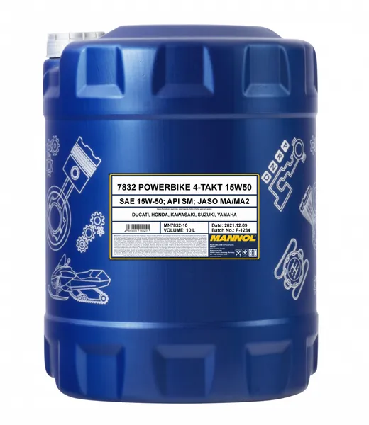 MN 15W50 MOTORBIKE - SYNTHESE 10L — MANNOL | TOMOBILE MDG