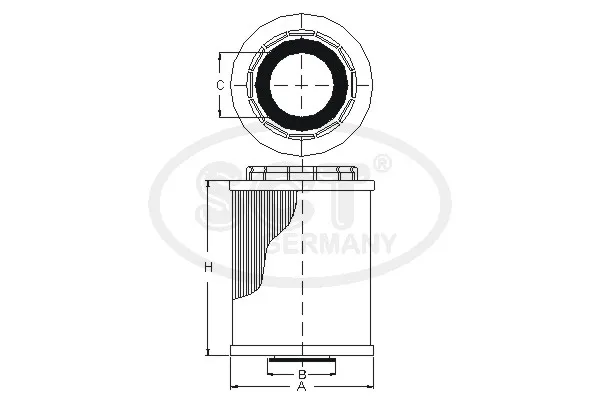 SCT FILTRE A HUILE CITROEN-FORD-LAND — MANNOL | TOMOBILE MDG